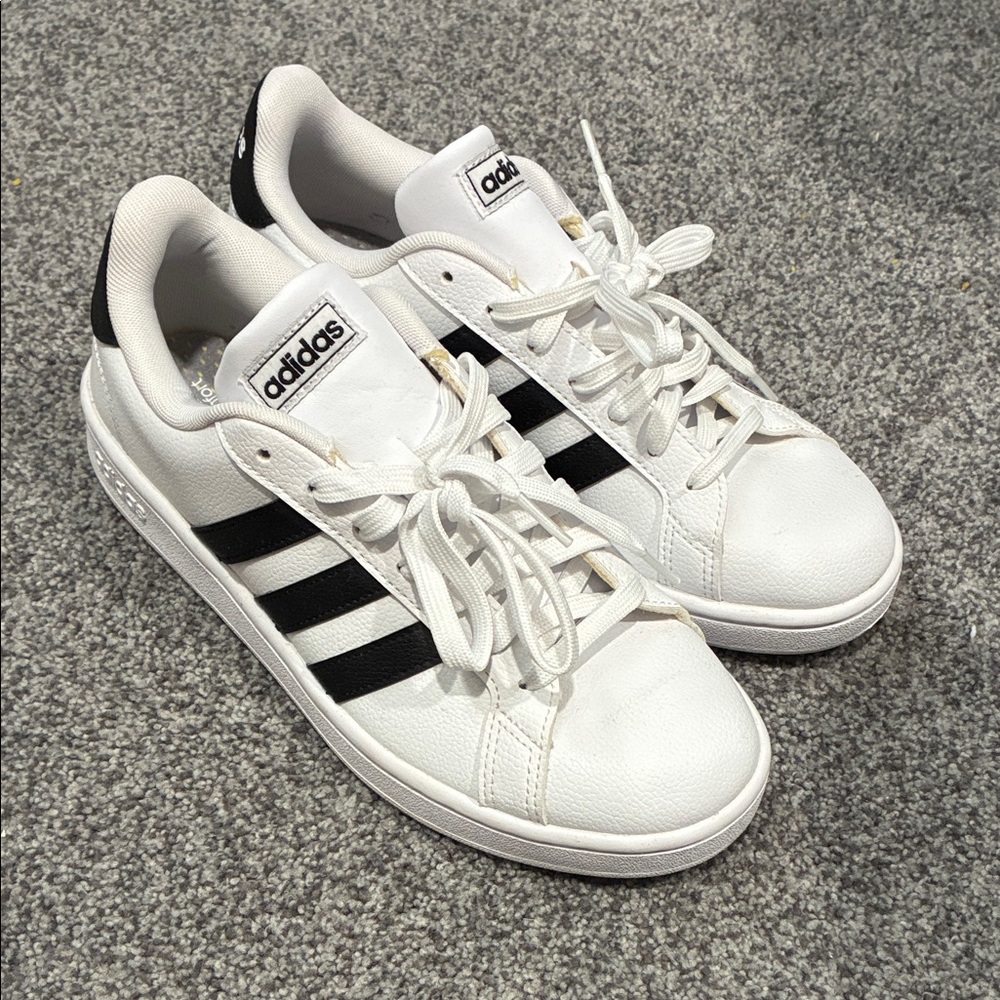 Adidas Women’s Classic White and Black Sneakers